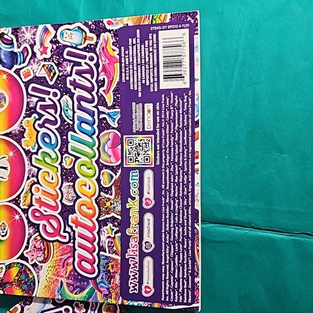 Lisa frank sticker book's 600 each total of 3 books...1800 stickers Brand New - Picture 10 of 12
